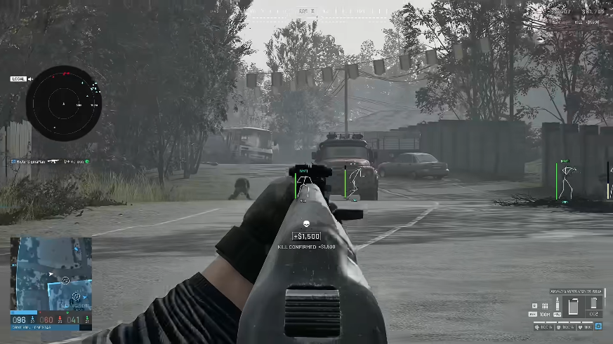 WARDOGS hacks — aimbot and ESP gameplay preview
