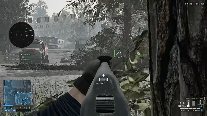 WARDOGS radar and combat preview